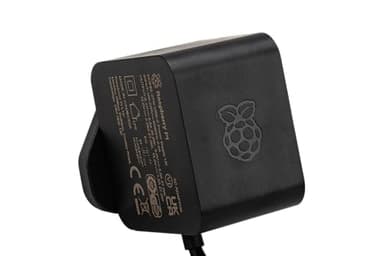 Raspberry Pi 27W USB-C Power Supply - Black