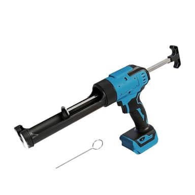 Cordless Caulking Gun for Makita 18V, Electric Silicone Sealant Gun Applicator for 300ml Cartridges with 6 Adjustable Speed & Digital Display & LED Light & Anti-Drip, for Filling Sealing (for Makita)