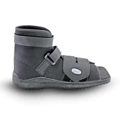 Solace Bracing x Darco SlimLine® Cast Boot - NHS Supplied Stabilising Fracture Boot - #1 Pressure Relieving Walking Boot - Left or Right Foot - Unisex - Black - Small
