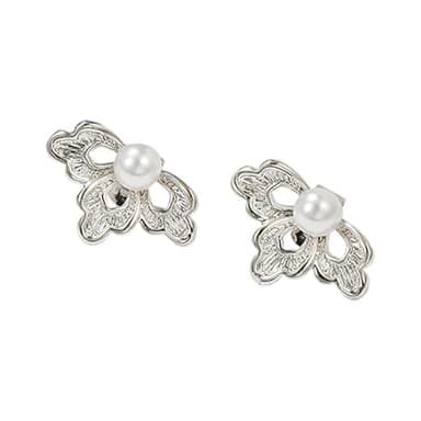 LXJLXD Sports Friendly Earphone Clips for Freeclip Earbuds Anti Slip Secure Butterfly Tail Pattern Metal Build Earphone Clip