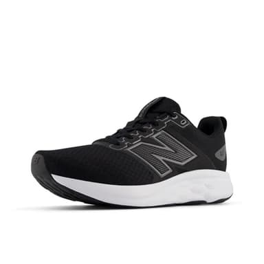 New Balance Men's 460 V4 Running Shoe, Black/Castlerock, 9.5 X-Wide