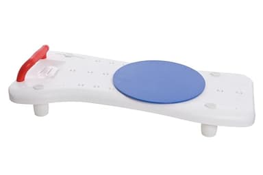 Bath Board with 360 Swivel Seat for Elderly, Heavy Duty Adjustable Bath Bench, Transfer Board with Grip Handle, High Weight Capacity, Bath Seat for Disabled Adults