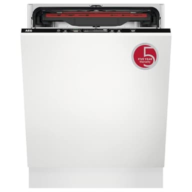 AEG FSS64907Z Fully integrated Dishwasher with AirDry Technology, ‎6000 Series, MaxiFlex Drawer, SatelliteClean, 14 Place Settings, QuickSelect Touchscreen, 550x596x818 mm