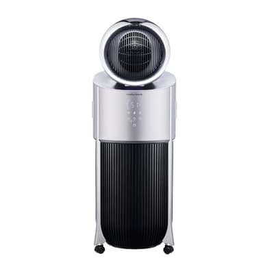 Morphy Richards S1 Pro Ductless 3 in 1 Personal Air Conditioner, Fan & Dehumidifier, Vent Free, Portable, Energy Efficient, Quiet, 3D Oscillation, Remote Control, Easy Clean Filter, 2m Cooling, 824020