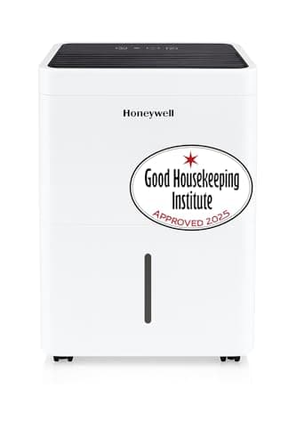 Honeywell 20L/Day Dehumidifiers For Home With Digital Display, Lowest Running Cost In Market, dehumidifiers for drying clothes, 24Hr Timer, Washable Dust Filter, 3.4L Water Tank