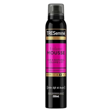 TRESemmé 24hr Lift & Body Hair Mousse – With Provitamin B5 & Humidity-Resistant Formula – For Long-Lasting Volume, Fullness, and a Touchable Style 200ml