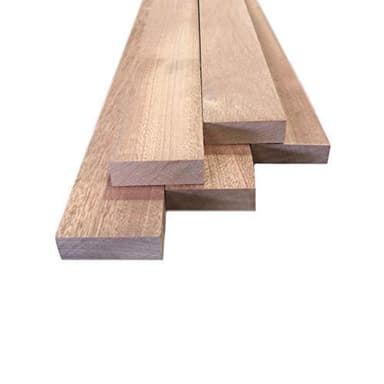 Ruby Sapele Hardwood Replacement Bench Slats 1.22m (4 ft) 60MM x 20mm Battens (1)