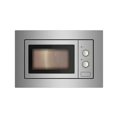 Cookology IM17LSS Built-in Microwave in Stainless Steel | Integrated Frame Trim Kit