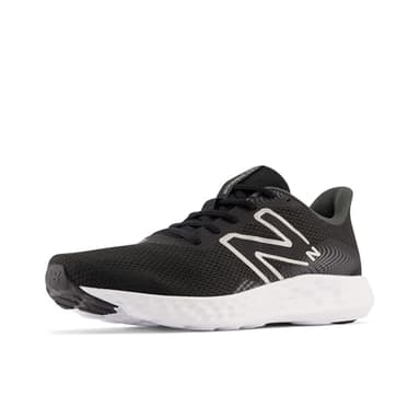 New Balance 411v3 Men's Running Trainers, Black, 8