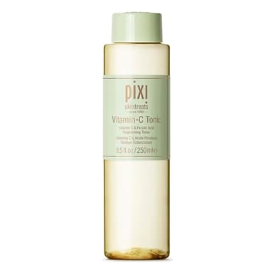 Pixi Vitamin-C Tonic,Brightening & Soothing Facial Toner, Boost Skin Luminosity, Infused with Vitamin-C & Ferulic Acid, Alcohol Free Daily Toner, 250 ml / 8.5 fl oz