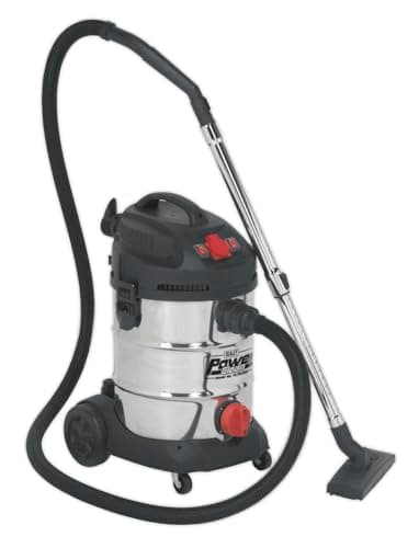 Sealey Pc300Sdauto Vacuum Cleaner Industrial 30Ltr 1400W/230V Auto Start