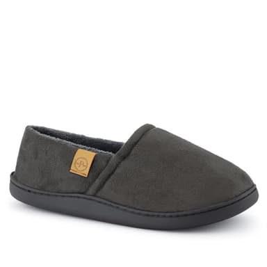 Pavers Warm Full Slippers - Grey Size 10