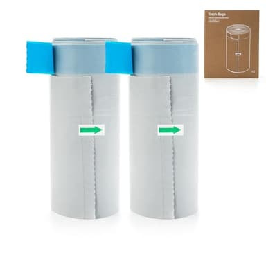 Neakasa M1 Replaced Waste Bags-2 Rolls, Cat Litter Waste Receptacles Bags for M1 Open Top Self Cleaning Cat Litter Box
