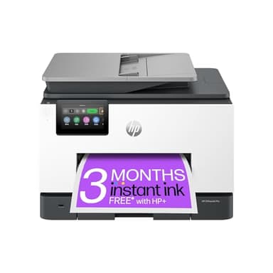 HP OfficeJet Pro 9135e All-in-One Printer | Colour | Printer for Small Office | Print, Scan, Copy, Fax | 3 Months of free Instant Ink | Up To 3 Year Warranty