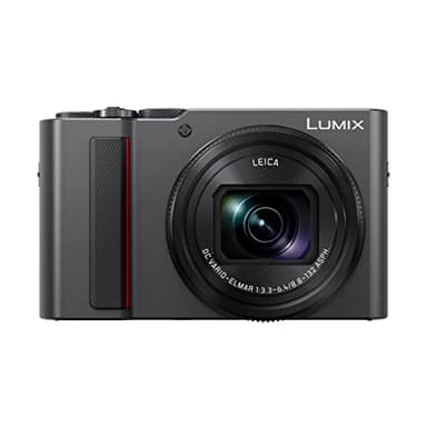 Panasonic Lumix TZ200D | Expert Compact Camera (Large Sensor Type 1 Inch 20MP, Zoom Leica 15x F3.3-6.4, Viewfinder, Touch Screen, 4K Video, Stabilization) Silver – French Version