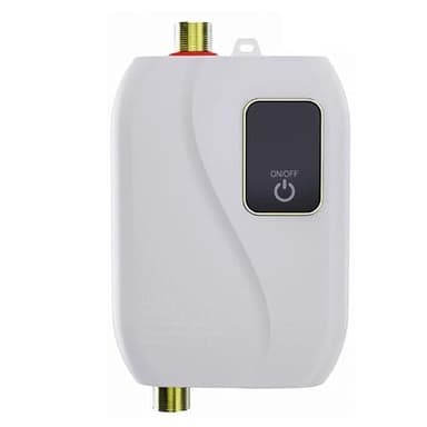 3000W Instant Electric Water Heater, Mini Tankless Under Sink Water Heater with LED Display, 220V Constant Temperature Instant Hot Water System for Bathroom, Kitchen, or Shower