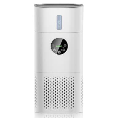ROUNY 2-in-1 Air Purifier and Humidifier H13 HEPA Carbon Filtration for 20–50㎡ Bedroom Removes Dust Smoke Pollen with 25dB Sleep Mode