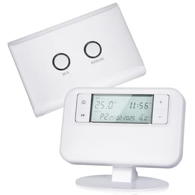 ESRTP4RF+ Wireless Programmable Thermostat – Adjust indoor temperature via programming, intelligently manage heating systems, and promote energy efficiency
