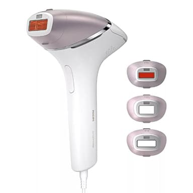 PHILIPS Lumea Prestige BRI947/00 Corded IPL Hair Removal Device with SenseIQ and 4 attachments for Body, Face, Bikini & Underarms, Pack Of 1, 1.12 Kg