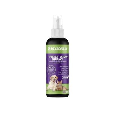 RenaSan Animal First Aid Spray (100ml) – Wound Disinfection, Kills Bacteria & Stops Itching, Alcohol-Free, Non-irritating, for Dogs, Cats & all other animals.
