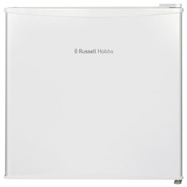 Russell Hobbs Table Top Larder Mini Fridge 43 Litre Capacity, Reversible Door & Adjustable Feet, Small Fridge, Manual Temperature Control, Ice Box, White RHTTF0E1W