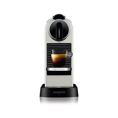 Nespresso Citiz Coffee Machine by De'Longhi for Original Coffee Pods, Italian Inspired Espresso, Quality Coffee, Starter Capsule Set Included, EN167.W, White