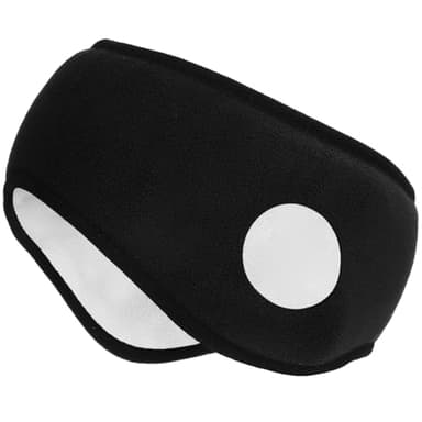 OATIPHO Soundproof Sleep Ear Muffs, Includes Sleeping Mask and Noise Reduction Ear Plugs, Eye Muffs Warmer Headband Winter Eye Wrap Soft Cover for Men Women