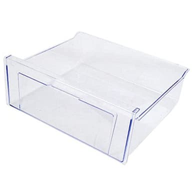 SPARES2GO Top Middle Drawer Basket compatible with Whirlpool Fridge Freezer