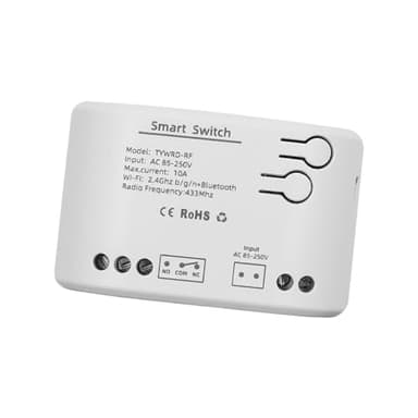 DollaTek WiFi Smart Updated AC 85-250V WiFi Wireless Smart Switch Inching Self-Locking Relay, Access Control,DIY WiFi Garage Door Opener compatible with Tuya Smart Life Alexa for Google Home