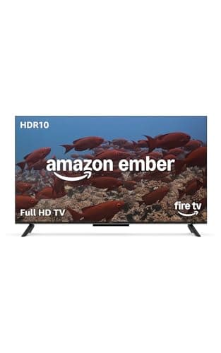Amazon Ember 32" 2-Series with Fire TV (newest gen), HD smart TV with Alexa Remote, fast streaming, Dolby Audio, Ambient Experience, free and live TV