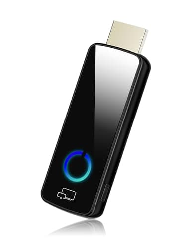 Tongtion Wireless Display Dongle Adapter 4K@30Hz HDMI Streaming Airplay,Miracast,DLNA,Google Cast 5GHz WiFi Plug & Play for Smartphone/PC/TV/Projector
