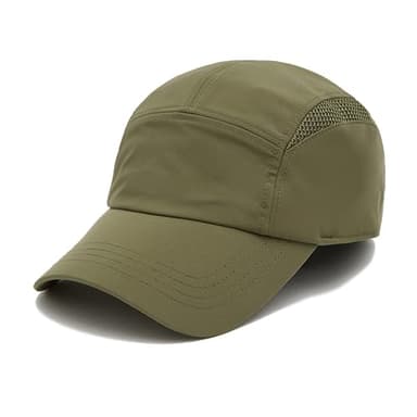 Tilley Hats Airflo Cooling Cap Summer Lightweight Breathable Mesh Adjustable Summer Casual Hat (UK, Alpha, S, M, Olive)