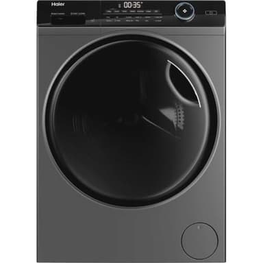 Haier HW90-B14939S8 Freestanding Washing Machine, 9kg Load, 1400RPM, Graphite [Energy Class A]