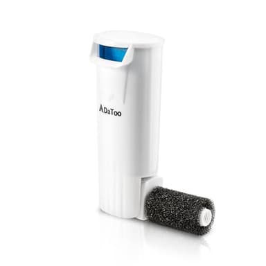 DaToo Aquarium Power Filter in-Tank Ultra Silent Small Fish Tank Filter 5W for Aquarium 10 to 20 Gallon Tank White, 1 Yr Warranty