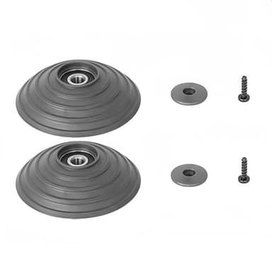 ANCLLO 1Pair Ball Wheel High Torque Cleaner Head Compatible with Dyson V10 V11 V15 Vacuum Cleaner High Torque Tip to Interface Side Cover