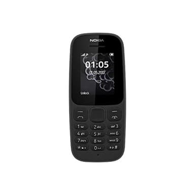 Nokia 105 Single SIM Mobile Phone (2017 Edition) - Black
