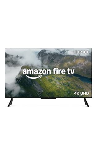 Amazon Fire TV 50" 4-Series (newest gen), 4K Ultra HD smart TV with Alexa Remote, HDR10+, fast processor, Dolby Audio, Ambient Experience, free and live TV