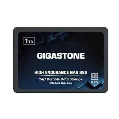 Gigastone 1TB NAS SSD Drive 24/7 Durable TLC High Endurance RAID Data Storage Network Attached Storage 2.5" SATA Internal Solid State Hard Drives