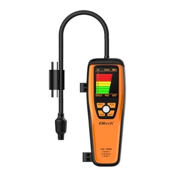 ILD-100H Portable Heated Diode Refrigerant Leak Detector - High-Sensitivity Halogen Refrigerant Leakage Detection Tool, Ideal for HVAC and Automotive A/C, Quick Leak Location, Sound + Graphic Alerts