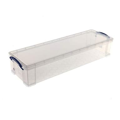 Really Useful Box Plastic Storage 22 Litre Clear