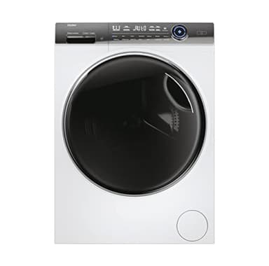 Haier HW100-BD14979U1 Freestanding Washing Machine, 10kg Load, 1400RPM, White [Energy Class A]