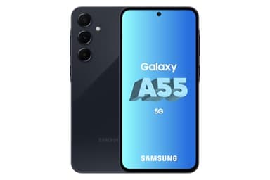 Samsung Galaxy A55 5G Dual SIM SM-A556B/DS 128GB, 8GB RAM, (OEM FV) Awesome Navy