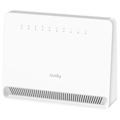 Cudy Unlocked 4G LTE Router Cat 4 Fast Modem Router with SIM Card Slot, AC1200 WiFi, OpenVPN, Wireguard, IPsec, VPN Client, Antennas Interno, Mesh, LT500E