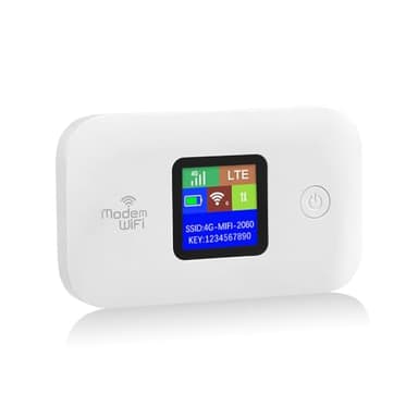 Portable 4G LTE WiFi Router,Portable Wifi Travel Router with SIM Card Slot,Pocket 4G Internet Hotspot Up To 10 Users for Travel Phone Computer Laptop