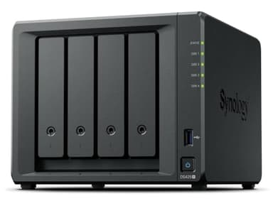 Synology DiskStation DS425+ NAS/storage server Intel® Celeron® J4125 2 GB DDR4 0 TB - Black