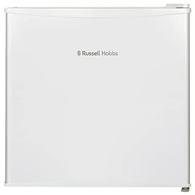 Russell Hobbs Mini Freezer 31 Litre Capacity White Freestanding Table Top Small Freezer with Adjustable Feet, Removable Shelf & Reversible Door RHTTFZ0E1W