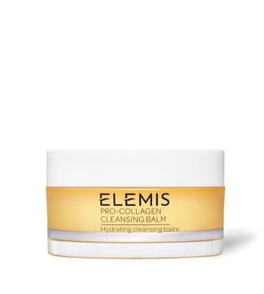 ELEMIS Pro-Collagen Cleansing Balm, 3in1 Melting Facial Cleanser for Deep Cleansing Wash, Infused with 9 Nourishing Essential Oils, Daily Moisturising Makeup Remover for Clean, Glowing Skin, 50gr