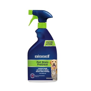 BISSELL Stain Pre-Treat Pet Spray, Stain Remover, Carpet Stain Remover Helps Removes Tough Pet Stains & Odours, Pet Carpet Cleaner, 650 ml, 1137E