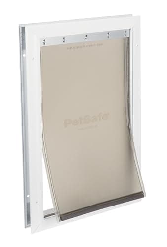 PetSafe Aluminium Pet Door, Durable Design, Easy Installation, Weather-Resistant Seal, For Multiple Pets, L
