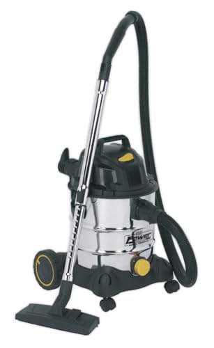 Sealey Pc200Sd110V Vacuum Cleaner Industrial Wet & Dry 20Ltr 1250W/110V
